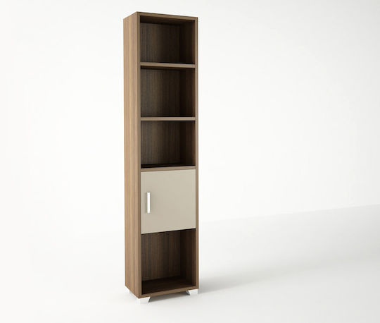 No 13 Библиотека Подов Walnut-Ecru 40x30x180см No 13 Библиотека Подов Walnut-Ecru 40x30x180см