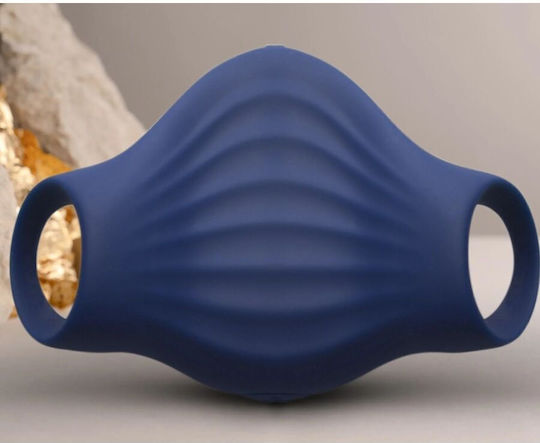 Rocks Off Palm Vibrator Finger with Remote Control 12.3cm Blue