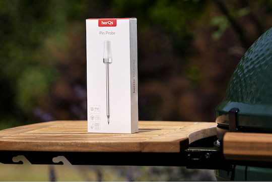 Herqs Kabellos Digital Thermometer BBQ mit Nadel