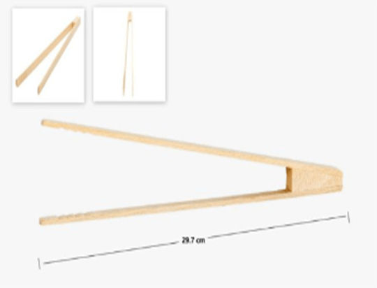 Giszben Λαβίδα Κουζίνας Ξύλινη 30cm