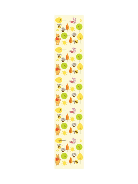 Disney Kids Tab Top Curtain Winnie The Pooh Beige WP107-2 140x290cm