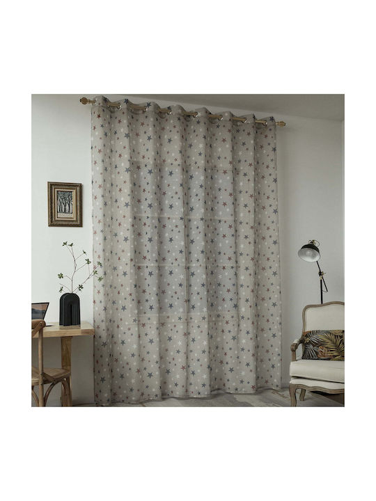 Beauty Home Curtain with Grommet Tops