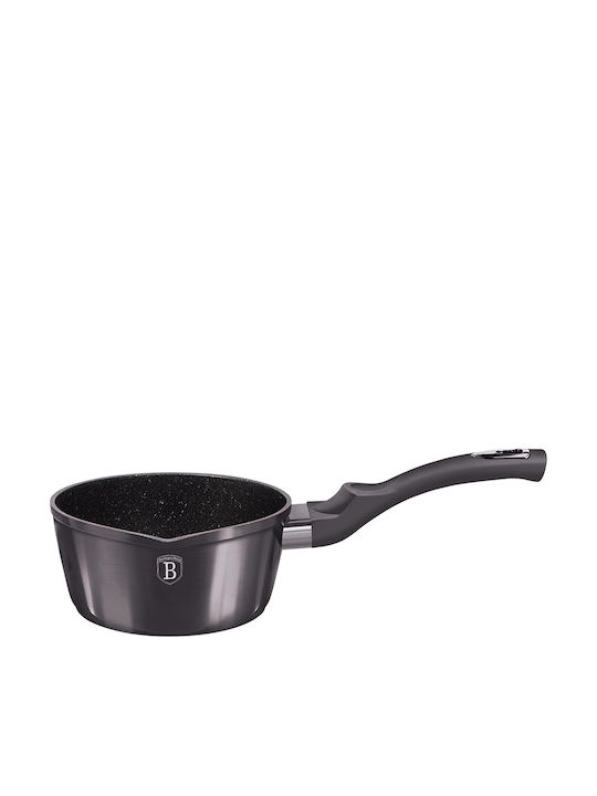 Berlinger Haus Metallic Line Carbon Pro Κατσαρολάκι Γάλακτος από Αλουμίνιο 1.2lt / 16cm