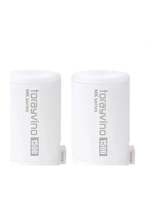 Toray Water Filter Replacement for Faucet made of Activated Carbon 2pcs