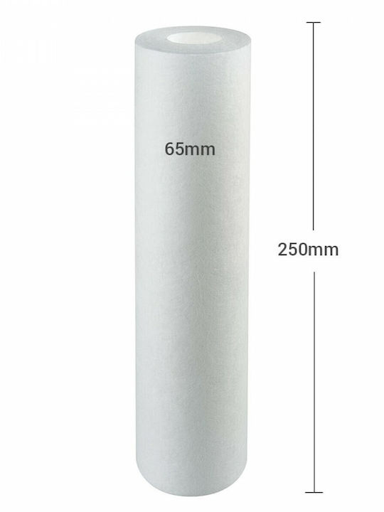 Atlas Filtri Water Filter Replacement Under Sink / Central Water Filtration System made of Polypropylene 10" CPP-10 SX 25 μm