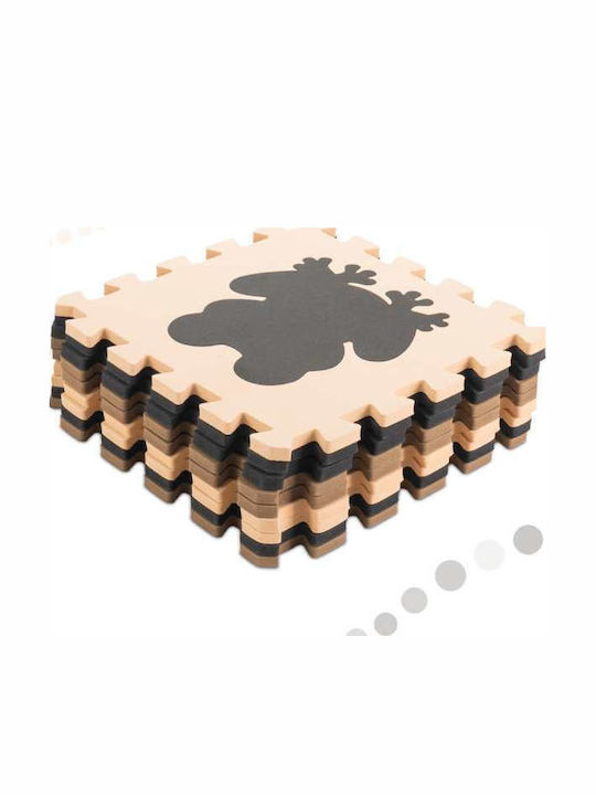 Kruzzel Interactive Floor Puzzle with Animals 9 Pieces