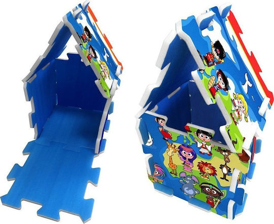 Stamp Puzzle De Podea Interactiv Harta Pământului 9 Piese Tp674005