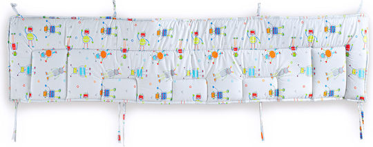 Rythmos Duvet Crib Cotton Robot Chat Multicolour 110x150cm