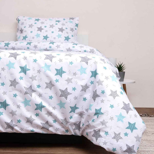Viopros Seirios Crib Duvet White White 120x160cm