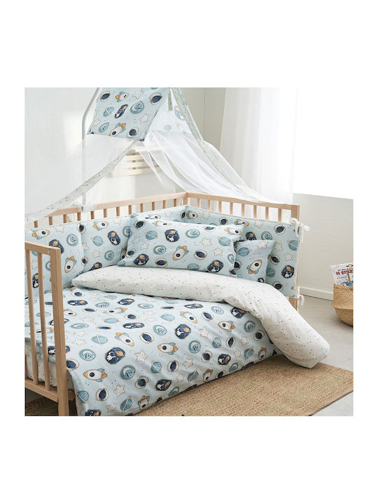 Vesta Home Cosmic Πάπλωμα Κούνιας Γαλάζιο 110x150cm