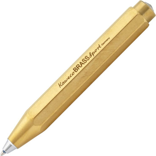 Kaweco Brass Pen-store Set 1 Πένα Στυλό Θήκη B Broad