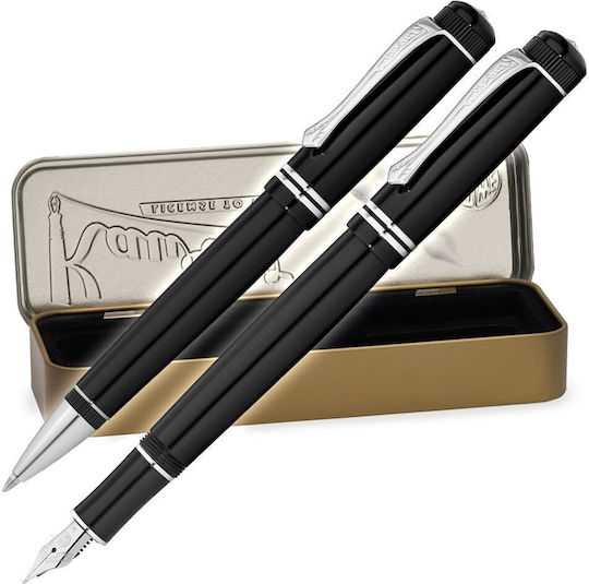 Kaweco Dia2 Chrome Pen-store Set De Stilouri Bb Extra Lat