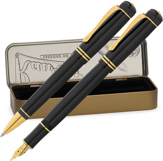 Kaweco Dia2 Gold Pen Store Set Pen & Quill F Fine