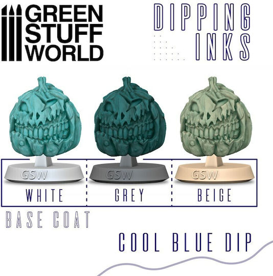 Green Stuff World Model Making Paints in Blue Colour 60ml