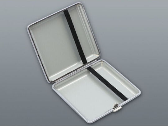 Tabachieră 20 Țigări Mado 665-9009 Metalică Albastră Acrilică