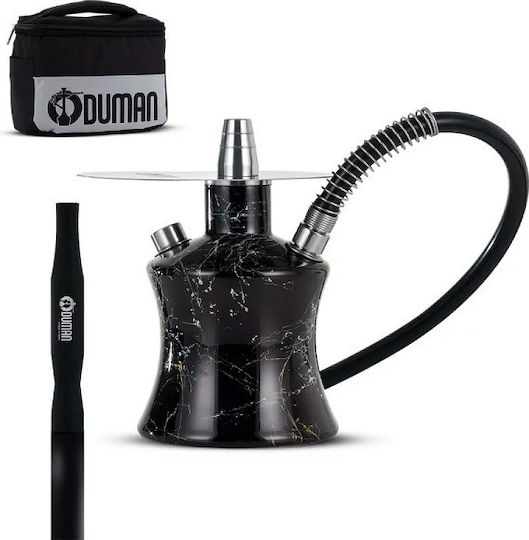 Oduman Narghilea Sens unic Negru 18cm