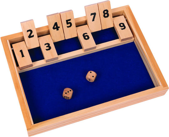 Настолна игра Shut the Box 6+ години Goki