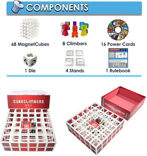 Επιτραπέζιο Παιχνίδι CubeClimbers 8+ Ετών DesignNest