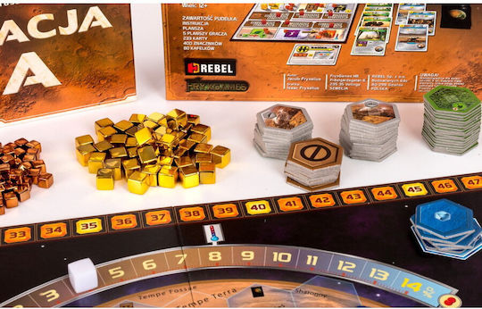 Board Game Terraforming Mars for 1-5 Players 12+ Years Old (EN) Rebel Games