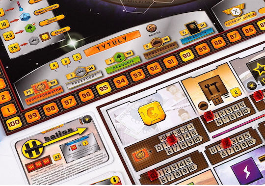 Board Game Terraforming Mars for 1-5 Players 12+ Years Old (EN) Rebel Games