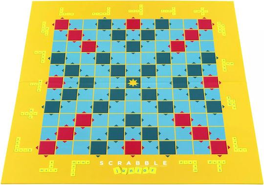 Настолна игра Scrabble Junior за 2-4 играчи 6+ години (EN) Mattel