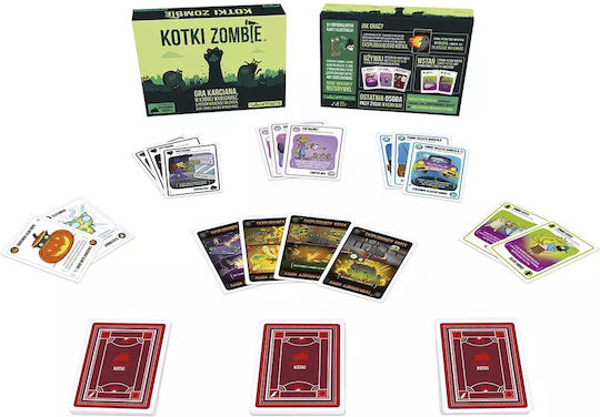 Board Game Undead Feline Blasters for 2-9 Players 12+ Years Old (PL) Rebel Games