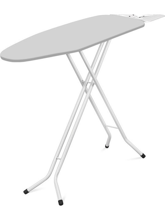 Vesta Basic Ironing Board for Steam Iron Foldable Silver 119x34x83cm