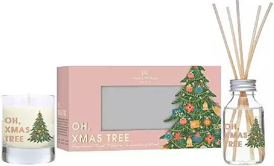 Wax Lyrical Christmas Glass Orange Candle