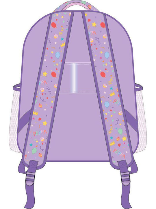 Must Team Peppa Pig Purple Backpack