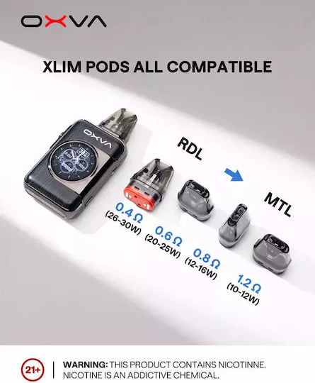 Oxva Xlim Резервна Част Pod 2ml с Импенданс 0.8ohm