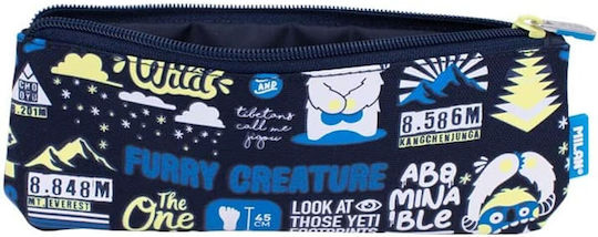 Milan Pencil Case Barrel Blue