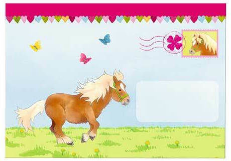 Einladungen Our Pony Farm 8 Stück