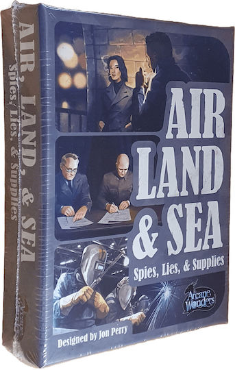 Настолна игра Air Land & Sea за 2 играчи 14+ години (EN) Arcane Wonders