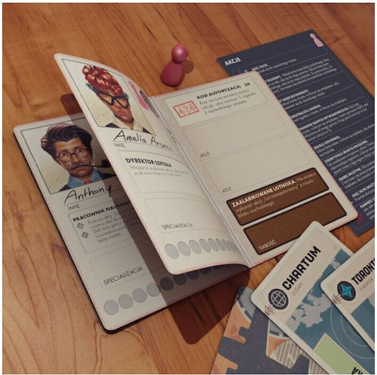 Board Game Pandemic Legacy: Season 0 (PL) for 2-4 Players 13+ Years Old (PL) Rebel Games