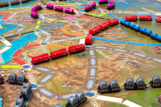 Board Game Ticket to Ride Europe 15th Anniversary (PL) for 2-5 Players 8+ Years Old (PL) Rebel Games