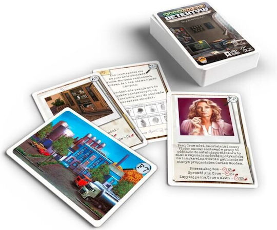 Board Game Pocket Detective: Season 1 (PL) for 1-6 Players 10+ Years Old (PL) Lucky Duck Games