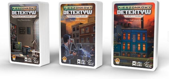 Board Game Pocket Detective: Season 1 (PL) for 1-6 Players 10+ Years Old (PL) Lucky Duck Games