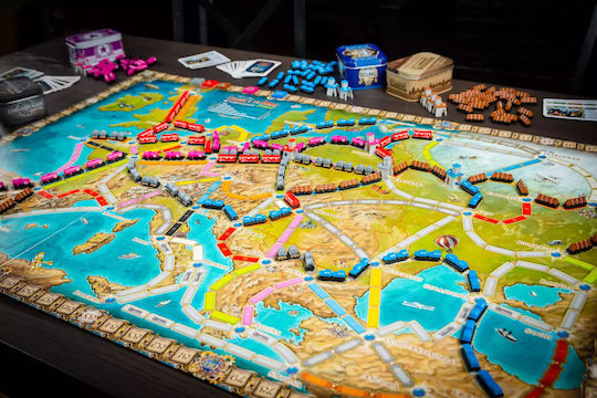 Board Game Ticket to Ride Europe 15th Anniversary (PL) for 2-5 Players 8+ Years Old (PL) Rebel Games