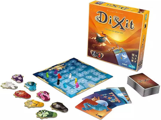 Board Game Dixit (2021 Edition PL) for 3-8 Players 8+ Years Old (PL) Rebel Games
