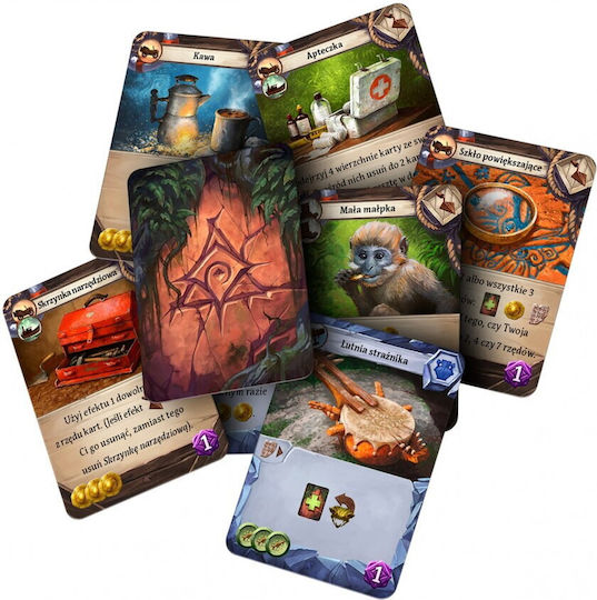 Game Expansion Lost Ruins of Arnak: Expedition Leaders (pl) for 1-4 Players 12+ Years Old (PL) Rebel Games