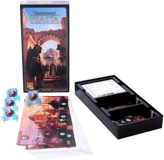 Game Expansion 7 Wonders (Second Edition): Cities (pl) for 3-7 Players 10+ Years Old (PL) Rebel Games