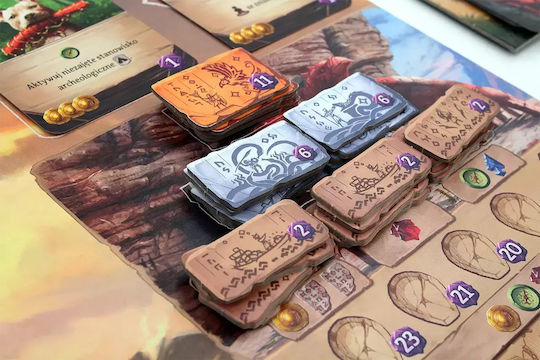 Board Game Lost Ruins of Arnak (pl) for 1-4 Players 12+ Years Old (PL) Rebel Games
