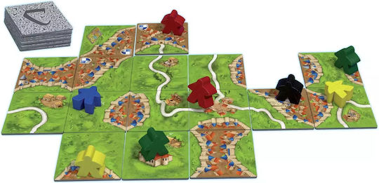 Board Game Carcassonne (PL) for 2-5 Players 7+ Years Old (PL) Bard
