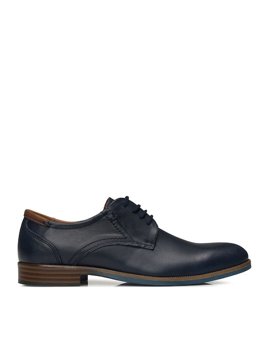 Δερμάτινα Ανδρικά Casual Παπούτσια Blue/Tabbac