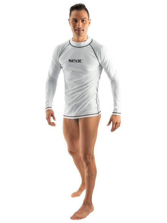 Seac T-Sun Men's Long Sleeve Sun Protection Shirt White