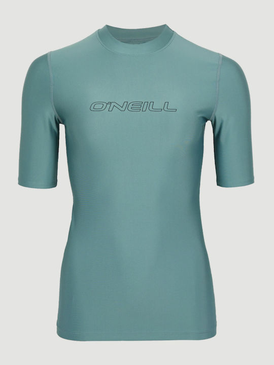 O'Neill Bidart Skin UPF 50+ Women's Short Sleeve Sun Protection Shirt Turquoise