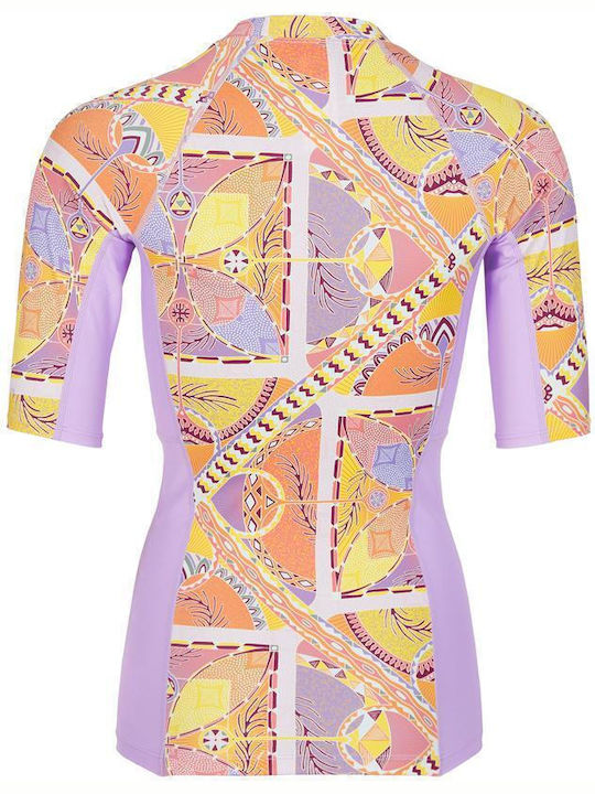 O'Neill O'Neill Anglet Mehrfarbige Frauen Kurzärmelig Sonnenschutzshirt UPF 50+