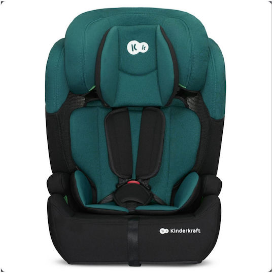 Kinderkraft Comfort Up Καθισματάκι Αυτοκινήτου High-back Booster Green, Grey 9-36 kg