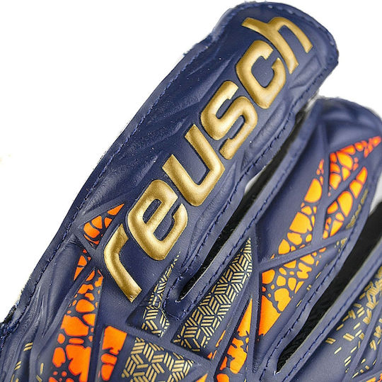 Reusch Attrakt Grip Adults Goalkeeper Gloves Blue