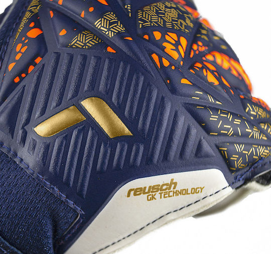 Reusch Attrakt Grip Adults Goalkeeper Gloves Blue
